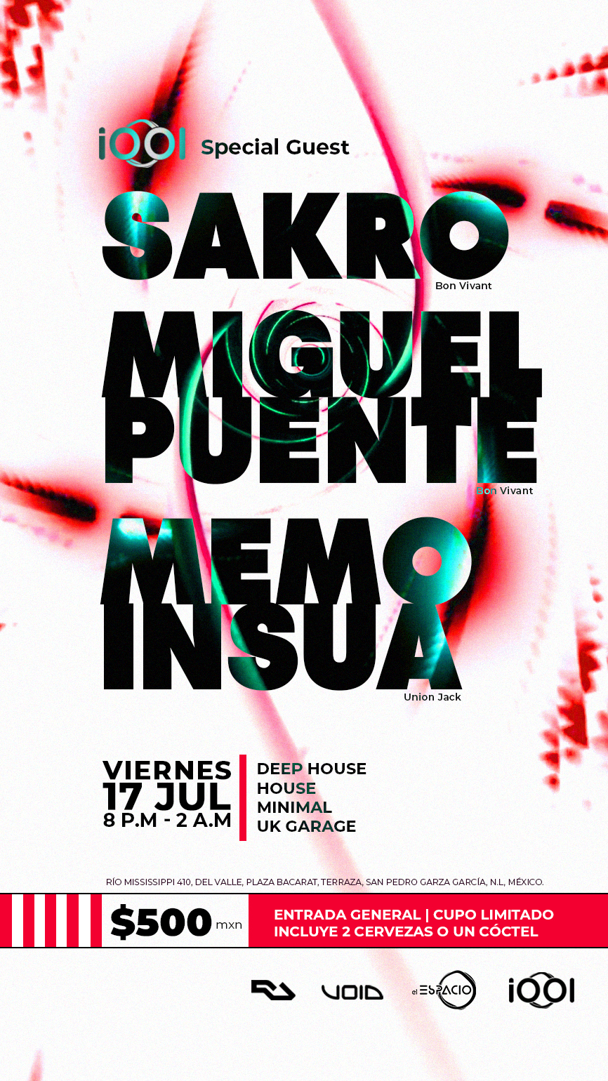 IOOI Special Guest: SAKRO